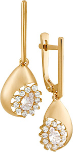 серьги (Au 585) 23453
