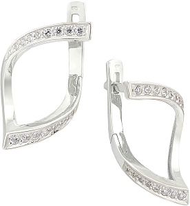 серьги (Au 585) 13230