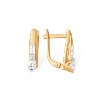 Серьги (Золото 585К) С13212752, изображение 1