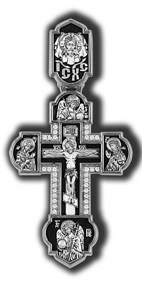 Крест (Ag 925) 18362КЛ32ф, изображение 1