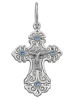 крест (Ag 925) 13-002094-115110, изображение 1