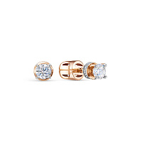 серьги (Au 585) 050054, изображение 1
