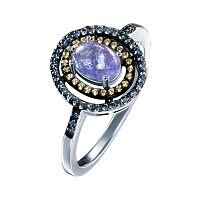 кольцо (Ag 925) RIC1_KO_GLSA_YS_TA_WG, изображение 1