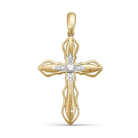 крест (Au 585) 080081, изображение 1