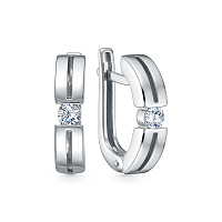 БР121042 Б серьги (Au 585), изображение 1