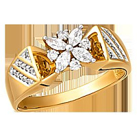 кольцо (Au 585) К19841, изображение 1