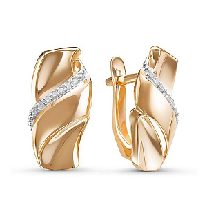 серьги (Au 585) 127789