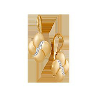 серьги (Au 585) 20545, изображение 1