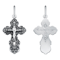 подвеска (Ag 925) КРШ-74-Ч, изображение 1