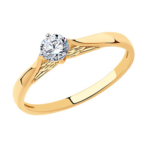 кольцо (Au 585) 018763