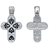 крест (Ag 925) 13-001351-144000, изображение 1