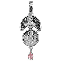 подвеска (Ag 925) МД-51-Ч, изображение 1