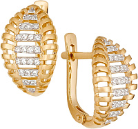 серьги (Au 585) 22930, изображение 1