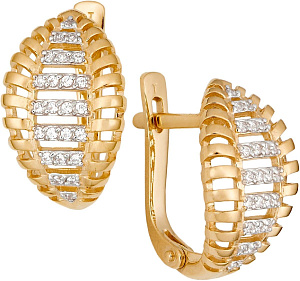 серьги (Au 585) 22930