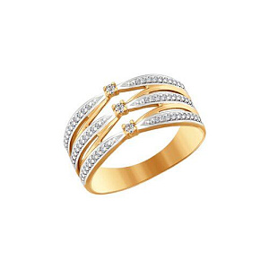 кольцо (Au 585) 016491