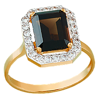 кольцо (Au 585) К18561, изображение 1