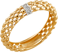 кольцо (Au 585) К24224 , изображение 1