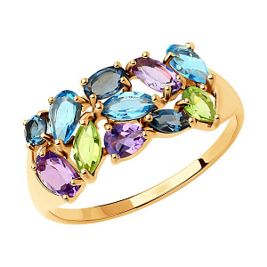 кольцо (Au 585) 714682