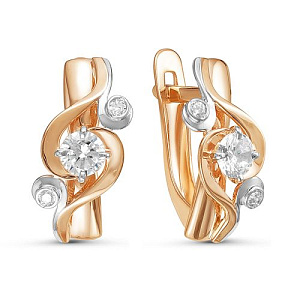 серьги (Au 585) 125561