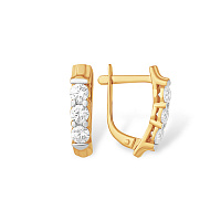 Серьги (Золото 585К) С13212749, изображение 1