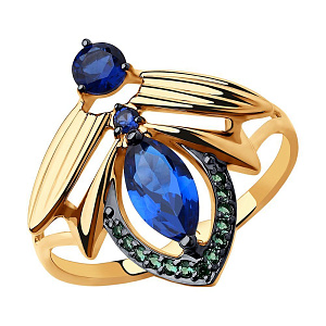 кольцо (Au 585) 018200