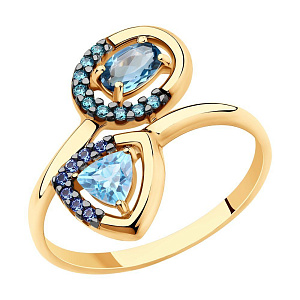 кольцо (Au 585) 715697