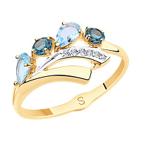 кольцо (Au 585) 715567, изображение 1