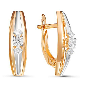 серьги (Au 585) 126674