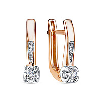 серьги (Au 585) БР120011и, изображение 1