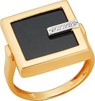 кольцо (Au 585) К19450, изображение 1