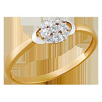 кольцо (Au 585) К21085, изображение 1