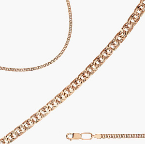 цепь (Au 585) 8040200-45