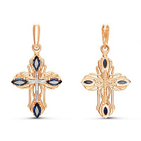 крест (Au 585) 11-0113-2, изображение 1