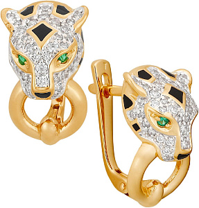 серьги (Au 585) 22343