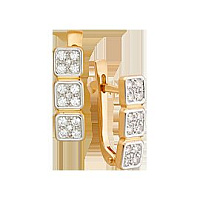 серьги (Au 585) 23971, изображение 1