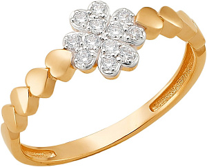 кольцо (Au 585) К23901 