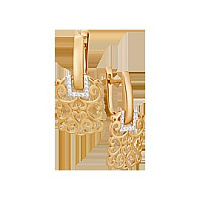 серьги (Au 585) 21525, изображение 1