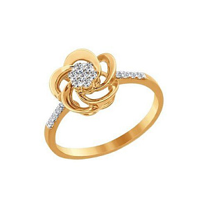 кольцо (Au 585) 015293