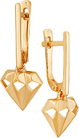 серьги (Au 585) 22178, изображение 1