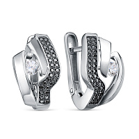 б121016 ч серьги (Au 585), изображение 1