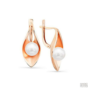 серьги (Au 585) 02-2-956-0500-010