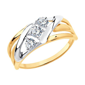 кольцо (Au 585) 017640