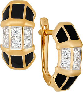 серьги (Au 585) 22359