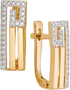 серьги (Au 585) 23546