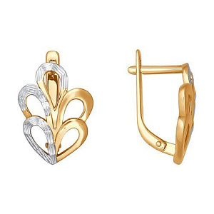 серьги (Au 585) 024937