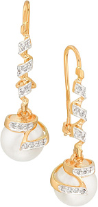 серьги (Au 585) 14643