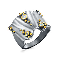 кольцо (Ag 925) YR02644_KO_BJ, изображение 1