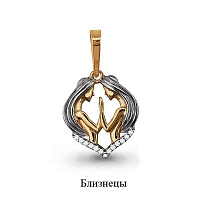 подвеска (Au 585) 22847А, изображение 1