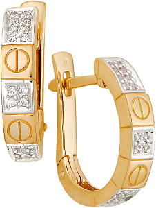 серьги (Au 585) 23612