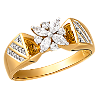 кольцо (Au 585) К19841, изображение 1